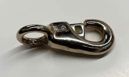 Cattle Snap, Malleable Iron, Nickel Plated 7/8"