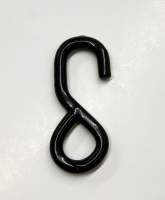 Closed S-Hook (8mm), PVC Coated