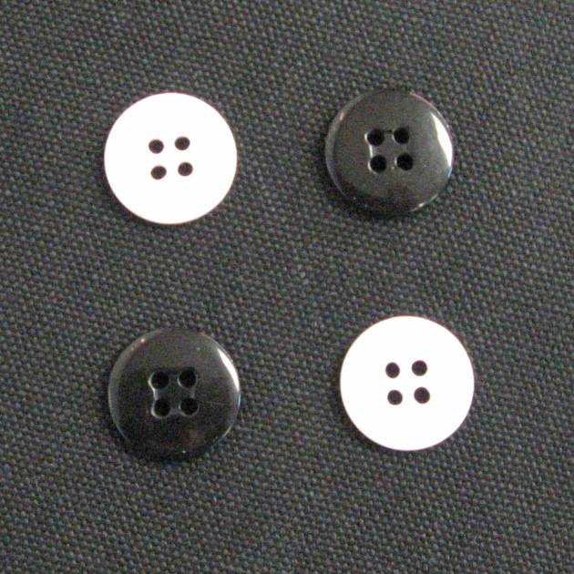 Suspender/Pant Buttons - 4 Hole | Buttons | PacCana Enterprises